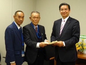 愛腎会　山田副会長・伊藤さんと