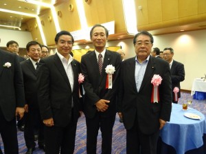 工藤新会長と石田衆院議員