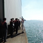 国際バルク戦略港湾（鉄鉱石）・水島港を視察④スチールハブ（株）（岡山県倉敷市）の様子2