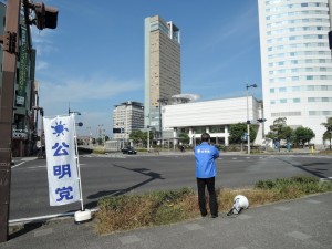 高松駅前街頭