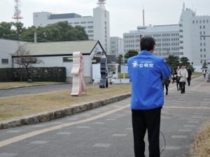 ことでん髙松築港駅前