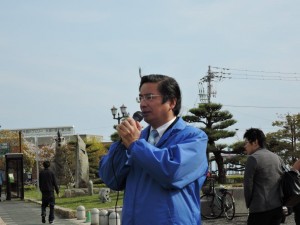 街頭演説４