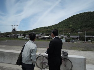 島民の方と懇談１