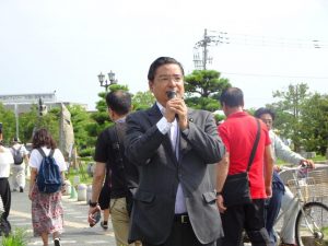 街頭演説３