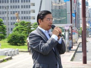 街頭演説３