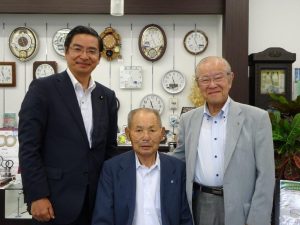 坂本会長・濱野先輩