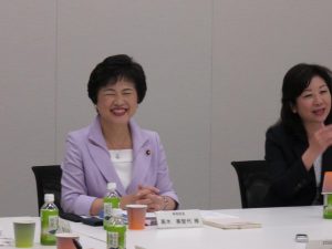 野田聖子議員・高木美智代議員