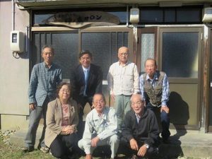 益田家族会の方々と（永見市議も同行）