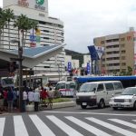 衆院選4日目。「徳島第１選挙区は後藤田正純候補」「比例区は公明党！」徳島県内での街宣活動②徳島県徳島市の様子2