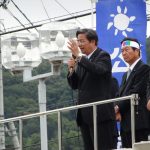 公明党の挑戦「教育負担の軽減」 徳島第2選挙区は「山口俊一候補」「比例区は公明党!」徳島県内での街宣活動③(徳島県吉野川市・北島町)の様子7