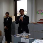 後2日。「公明党は子育て・教育支援の“元祖”」大街道商店街での公明党街頭演説会(愛媛県松山市)の様子1