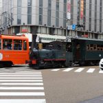 後2日。「公明党は子育て・教育支援の“元祖”」大街道商店街での公明党街頭演説会(愛媛県松山市)の様子5