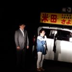 安芸市議選 米田さよこ候補と最後の訴え②最終遊説(高知県安芸市)の様子3