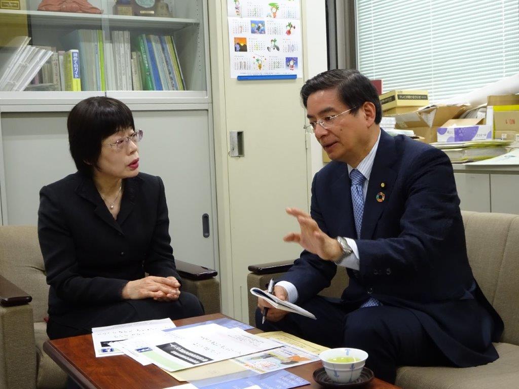 視覚障害者情報提供施設・香川県視覚障害者福祉センターを見学（香川県高松市）