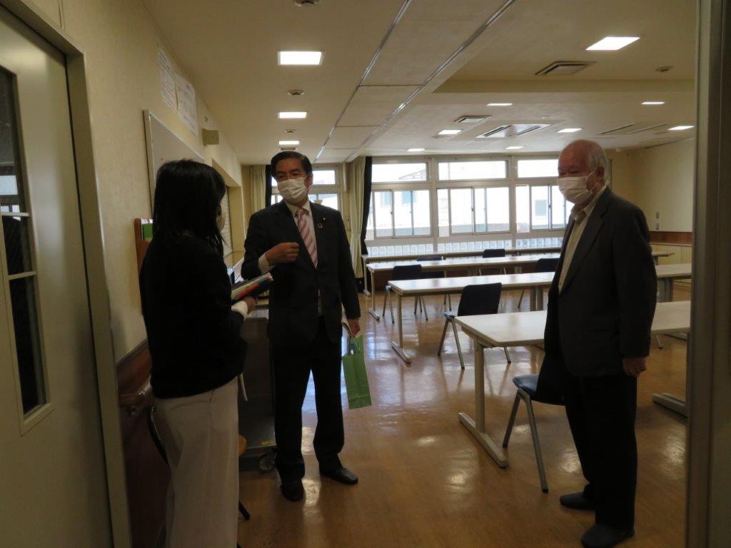 「コロナ時代のもえぎ会」野村理事長らと障がい福祉で懇談（東京都目黒区） 公明党 参議院議員 山本ひろし