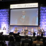 医療的ケア児全国家族会の全国医療的ケアライン（アイライン）宮副（みやぞえ）和歩代表、内多勝康事務局担当と「交通バリアフリー等」で懇談（東京都）の様子9