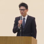 「患者会の皆様に寄り添いながら難病対策を推進」JPA総会で挨拶（東京都）の様子1