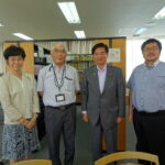 香川県聴覚障害者福祉協会 近藤理事長、太田常務理事と懇談(香川県高松市)の様子1