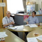 香川県聴覚障害者福祉協会 近藤理事長、太田常務理事と懇談(香川県高松市)の様子4