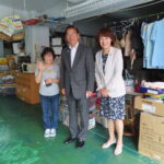 NPO法人ぱぴえ　紙ふうせん（就労継続支援B型＆日中一時支援）山田管理者らと懇談（広島県呉市）の様子3