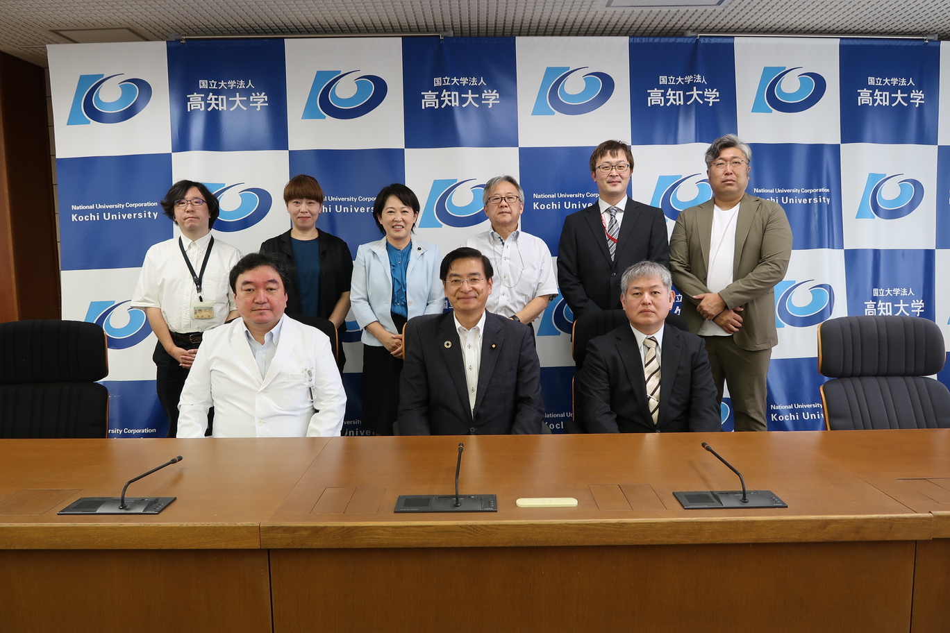 高知大学医学部付属病院を脳脊髄液減少症患者・家族支援協会 中井代表